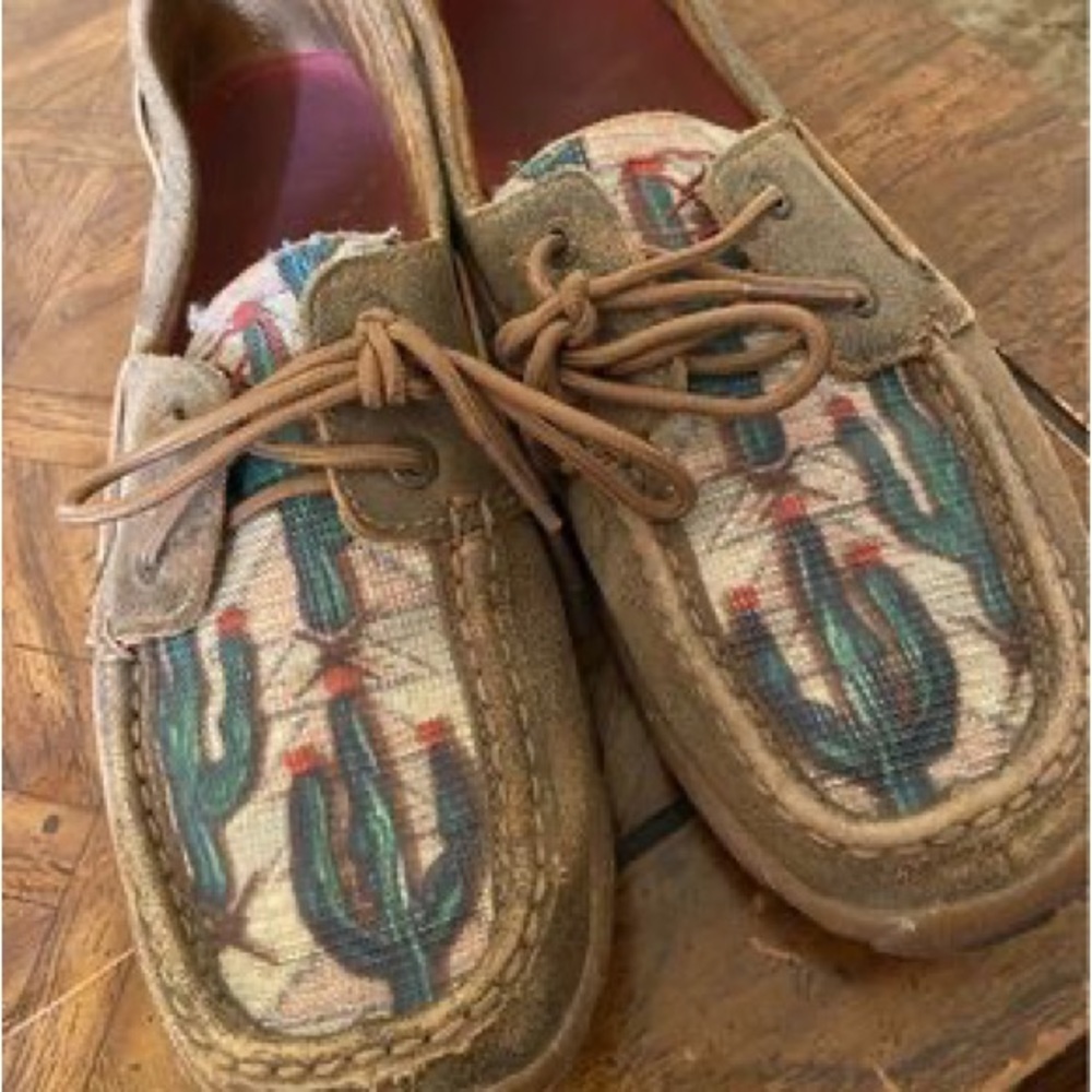 Cactus Twisted X Womens Size 8 1/2